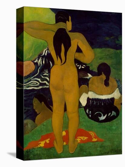 Tahitian Women Bathing, 1892-Paul Gauguin-Premier Image Canvas