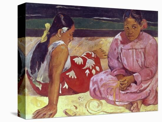 Tahitian Women (On the Beach)-Paul Gauguin-Premier Image Canvas