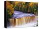 Tahquamenon Falls in Autumn-Joseph Sohm-Premier Image Canvas