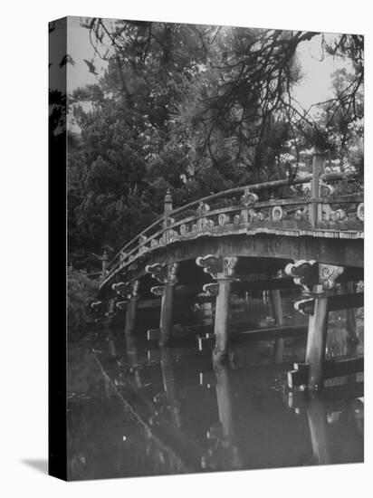 Taikobashi Bridge in the Kyoto Imperial Gardens-Dmitri Kessel-Premier Image Canvas
