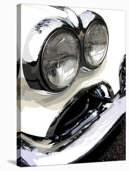Tail Fins And Two Tones IV-Mike Patrick-Stretched Canvas
