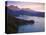 Taiwan, Nantou, View of Sun Moon Lake at Sunset-Jane Sweeney-Premier Image Canvas