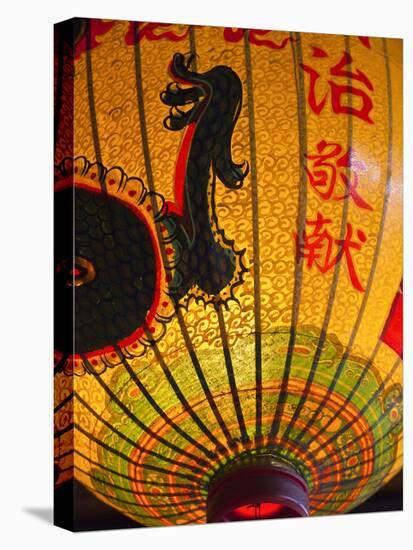 Taiwan, Taipei, Lantern at Bao-An Temple-Jane Sweeney-Premier Image Canvas