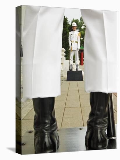 Taiwan Taipei Martyrs Shrine Changing of the Guards Ceremony-Christian Kober-Premier Image Canvas