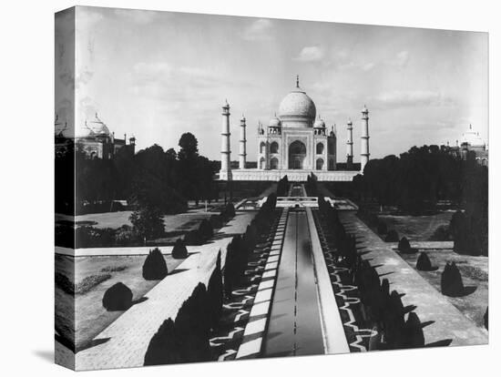 Taj Mahal, Agra, Uttar Pradesh, India, Late 19th or Early 20th Century-null-Premier Image Canvas