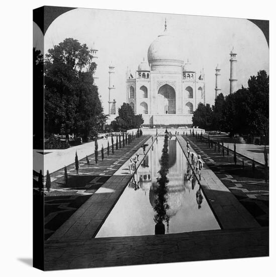 Taj Mahal, Agra, Uttar Pradesh, India-Underwood & Underwood-Premier Image Canvas