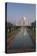 Taj Mahal at Sunrise, UNESCO World Heritage Site, Agra, Uttar Pradesh, India, Asia-Peter Barritt-Premier Image Canvas