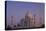 Taj Mahal North Side Viewed across Yamuna River at Sunset, Agra, Uttar Pradesh, India, Asia-Peter Barritt-Premier Image Canvas