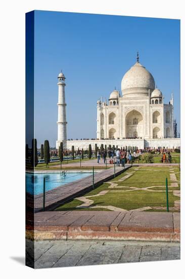 Taj Mahal, UNESCO World Heritage Site, Agra, Uttar Pradesh, India, Asia-Matthew Williams-Ellis-Premier Image Canvas