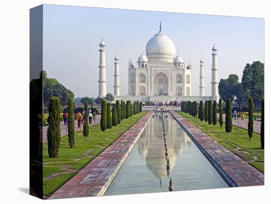 Taj Mahal, UNESCO World Heritage Site, Agra, Uttar Pradesh State, India, Asia-Gavin Hellier-Premier Image Canvas