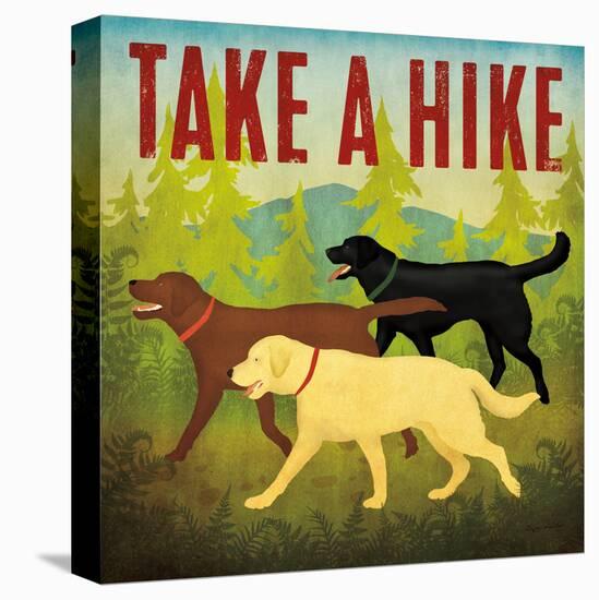 Take a Hike Lab II-Ryan Fowler-Stretched Canvas