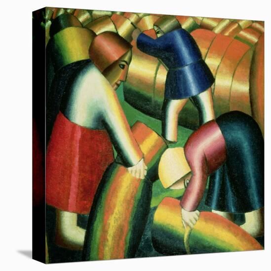 Taking in the Rye, 1912-Kasimir Malevich-Premier Image Canvas