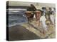 Taking Out the Boat-Joaquín Sorolla y Bastida-Premier Image Canvas