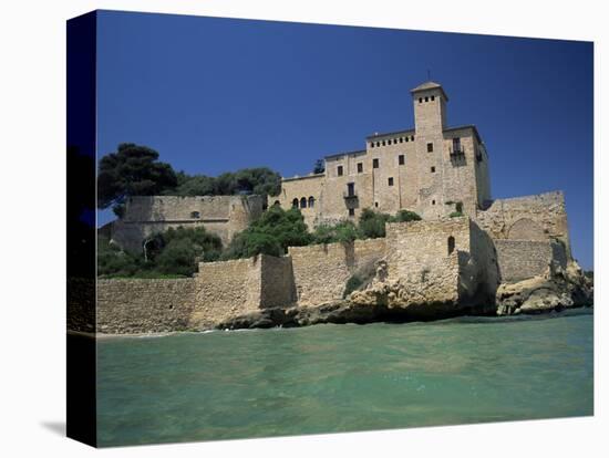 Tamarit Castle, Tarragona, Costa Dorada (Costa Daurada), Catalonia, Spain, Mediterranean-Ruth Tomlinson-Premier Image Canvas