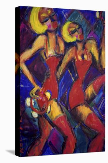 Tambourine Twins-Gina Bernardini-Premier Image Canvas