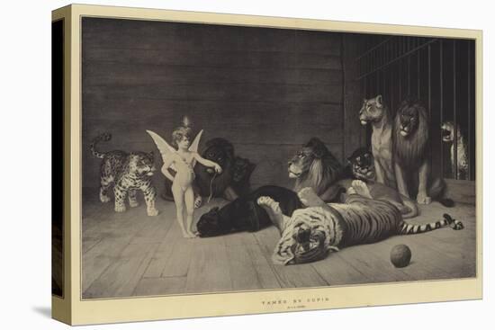 Tamed by Cupid-Jean Leon Gerome-Premier Image Canvas