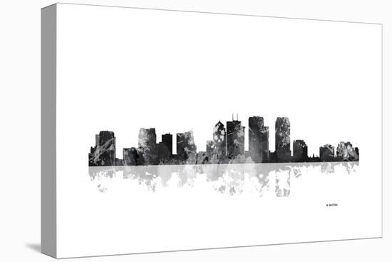 Tampa Florida Skyline BG 1-Marlene Watson-Premier Image Canvas