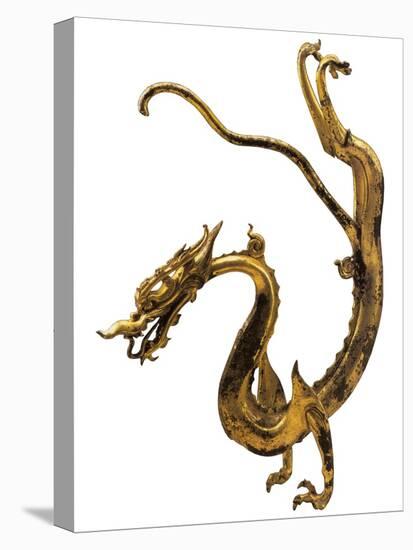 Tang Dynasty Gilt Bronze Dragon-null-Premier Image Canvas