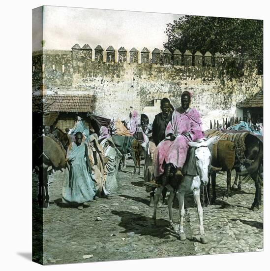 Tangier (Morocco), Bab El Sammori, Circa 1885-Leon, Levy et Fils-Premier Image Canvas