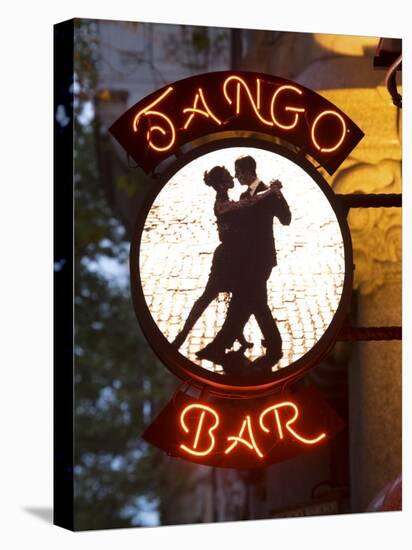 Tango Bar Sign, Buenos Aires, Argentina-Demetrio Carrasco-Premier Image Canvas