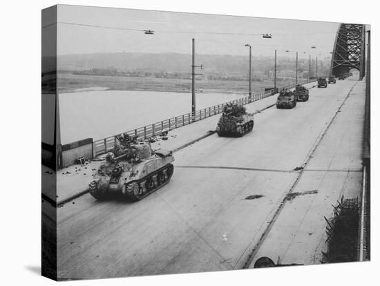 Tanks Cross Nijmegen Bridge-null-Premier Image Canvas