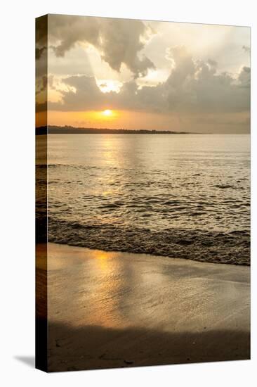 Tanzania. Lake Victoria beach sunset at Tembo Beach.-Alison Jones-Premier Image Canvas