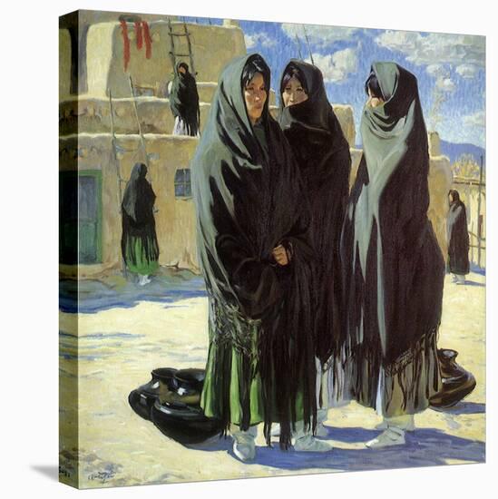 Taos Girls, 1916-Walter Ufer-Premier Image Canvas