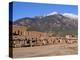 Taos Pueblo Buildings, New Mexico, USA-Charles Sleicher-Premier Image Canvas