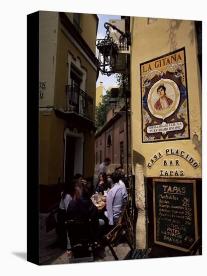 Tapas Bar, Barrio Santa Cruz, Seville, Andalucia, Spain-Jean Brooks-Premier Image Canvas