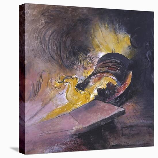 Tapping a Blast Furnace-Graham Sutherland-Premier Image Canvas