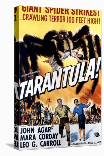 Tarantula, John Agar, Mara Corday, 1955-null-Stretched Canvas