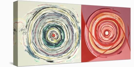Target duo III-Nino Mustica-Stretched Canvas