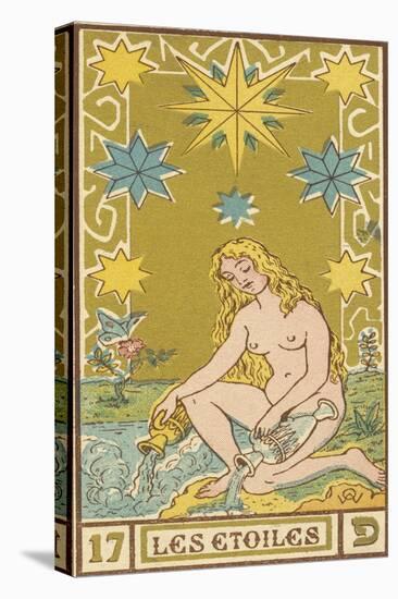 Tarot: 17 Les Etoiles, The Stars-Oswald Wirth-Premier Image Canvas