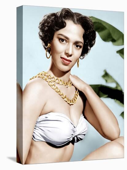 TARZAN'S PERIL, Dorothy Dandridge, 1951-null-Stretched Canvas