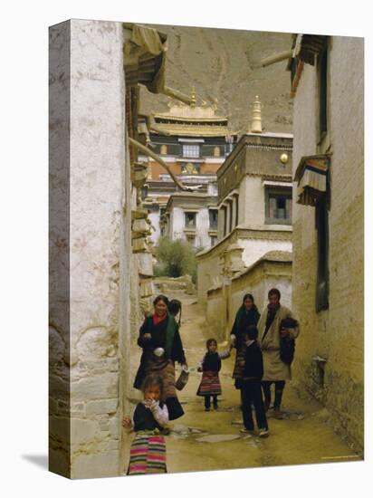 Tashilhunpo Monastery, Xigaze Town, Tibet, China-Occidor Ltd-Premier Image Canvas