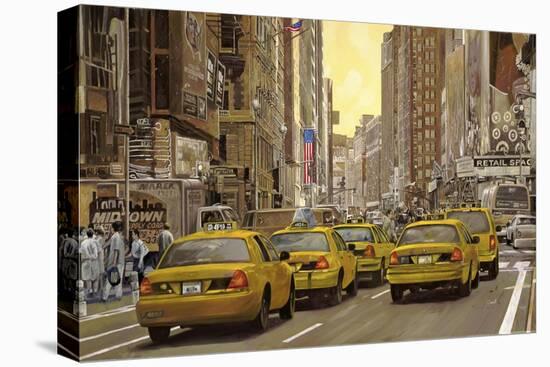 Taxi a New York-Guido Borelli-Premier Image Canvas