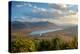 Taylor Pond seen from Silver Mountain, Adirondack Mountains State Park, New York State, USA-null-Premier Image Canvas