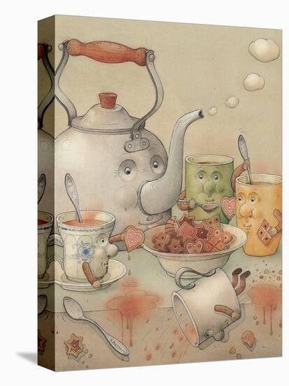 Tea Club, 2003-Kestutis Kasparavicius-Premier Image Canvas