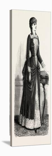 Tea Gown, Fashion, 1882-null-Premier Image Canvas