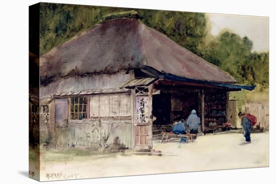 Tea-House in the Village of Hakone, c.1889-Sir Alfred East-Premier Image Canvas