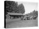 Tea House on the Road to Mount Rainier, 1915-null-Premier Image Canvas