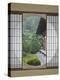 Tea House Window, Sesshuji Temple, Kyoto, Japan-Rob Tilley-Premier Image Canvas