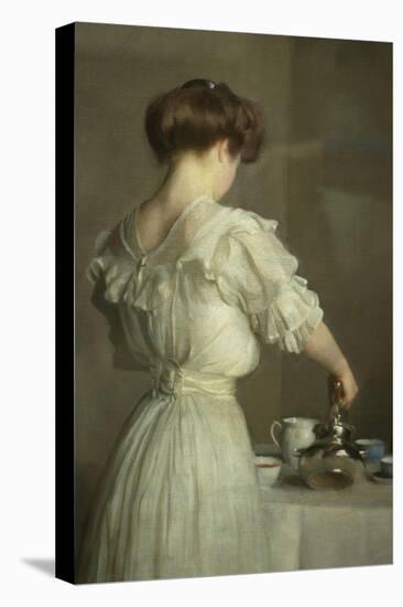Tea Leaves-William McGregor Paxton-Stretched Canvas