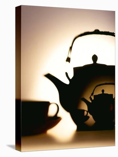 Tea Pot with Tea Cup-Ulrike Koeb-Premier Image Canvas