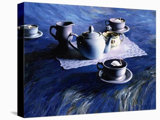 Tea Time with Gordy, 1998-Ellen Golla-Premier Image Canvas