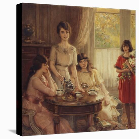 Tea Time-Albert Lynch-Premier Image Canvas