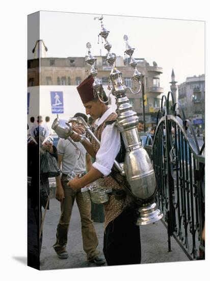 Tea Vendor at Souq Al-Hamidiyya, Old City's Main Covered Market, Damascus, Syria, Middle East-Alison Wright-Premier Image Canvas