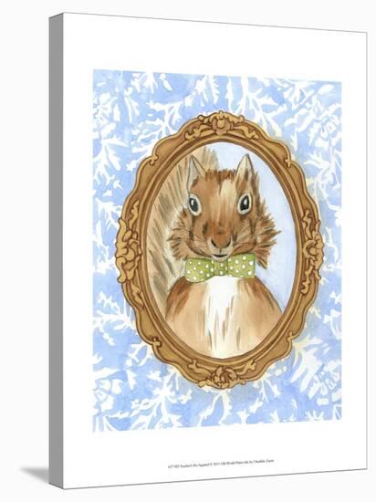Teacher's Pet - Squirrel-Chariklia Zarris-Stretched Canvas