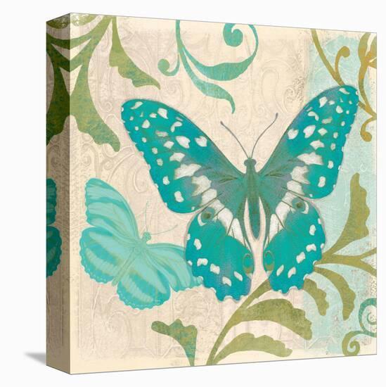 Teal Butterfly II-Alan Hopfensperger-Stretched Canvas