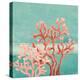Teal Coral Reef II-Patricia Pinto-Stretched Canvas
